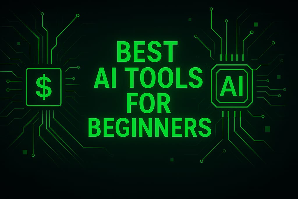 Best AI tools for beginners to automate tasks and work smarter online